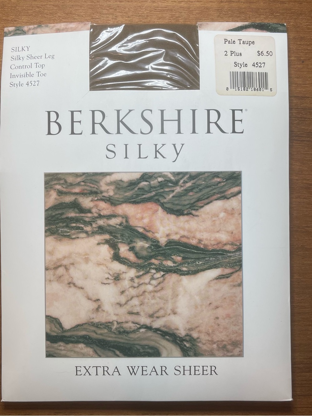 Berkshire Silky Extra Wear Sheer Control Top Pantyhose Pale Taupe 2 Plus
